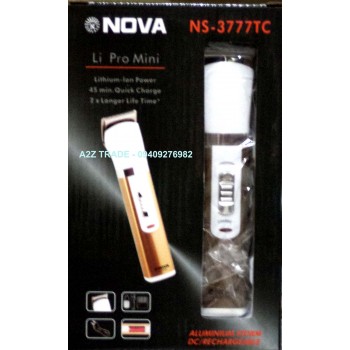 Nova NS-3777-TC Li Pro Mini- Trimmer@45%+Scalier Pendent Free
